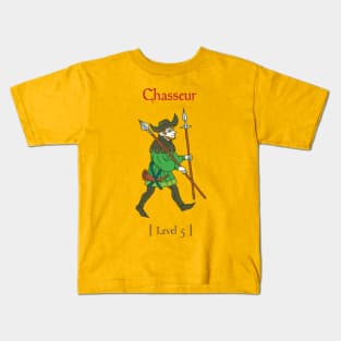 Medieval hunter level 5 Kids T-Shirt